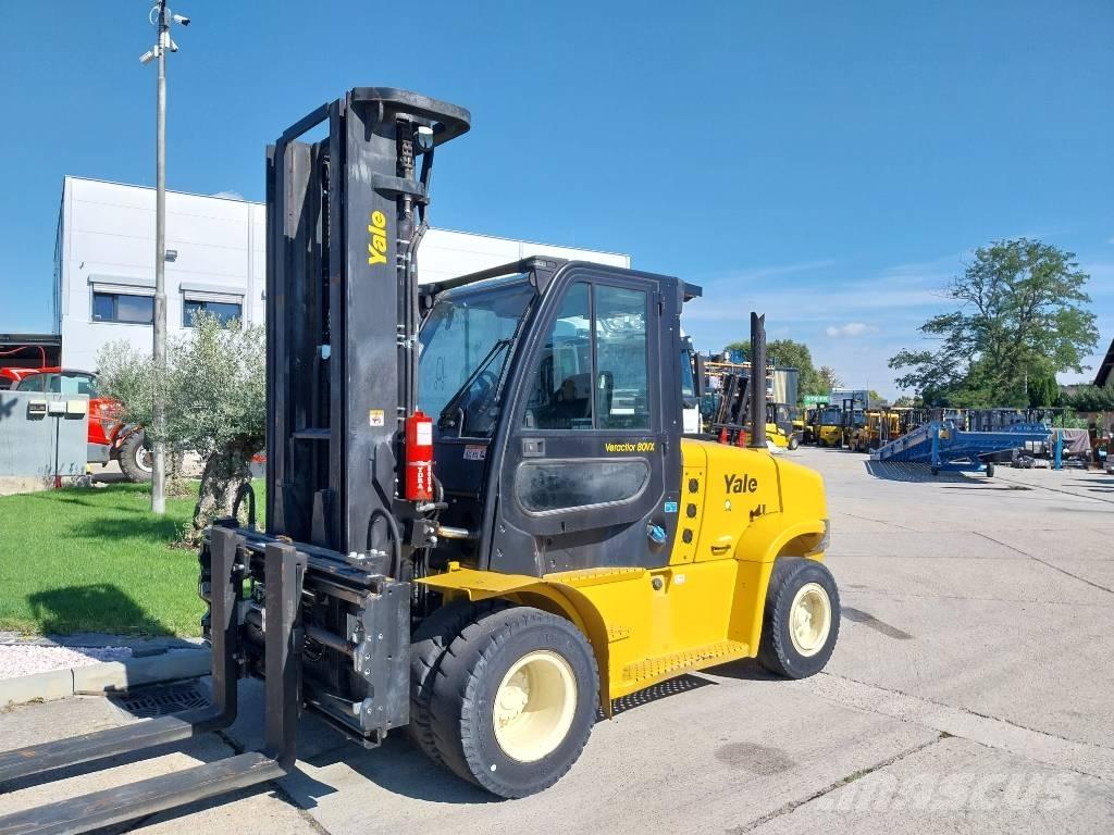 Yale GDP 80 VX-9 디젤 지게차
