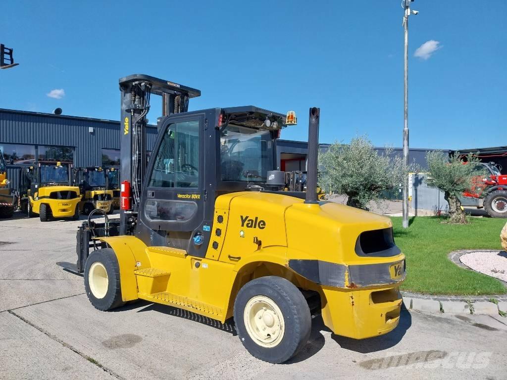Yale GDP 80 VX-9 디젤 지게차