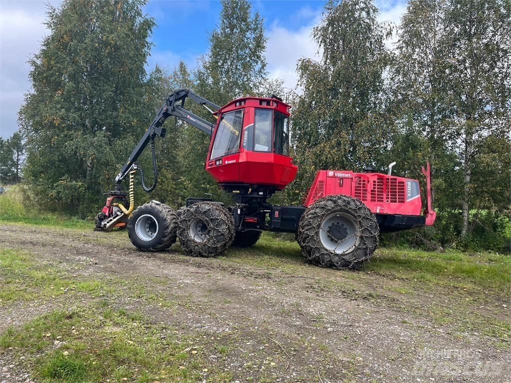 Valmet 901 TX 원목 하베스터
