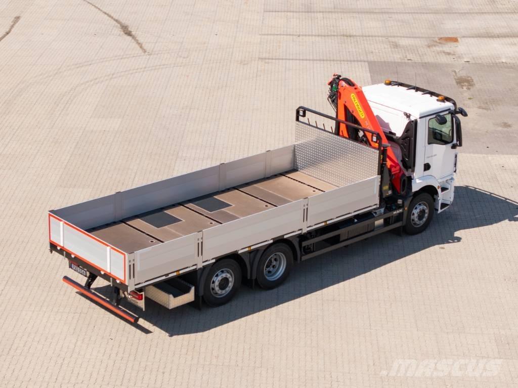 MAN TGM 26.320 6x2-4 크레인 트럭