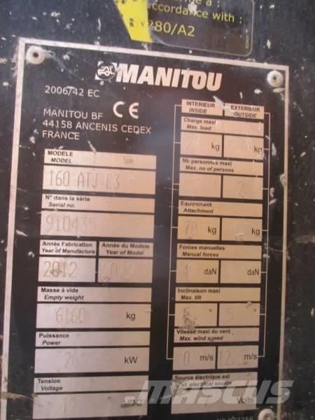 Manitou 160 ATJ 관절형 전동이동 리프트