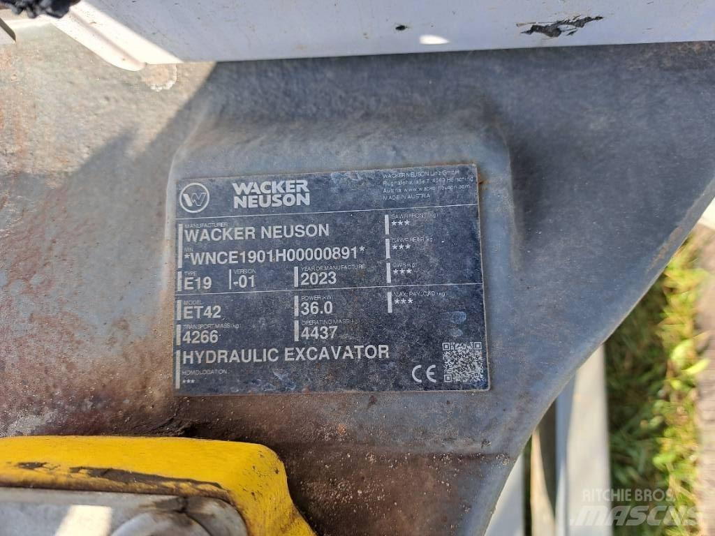 Wacker Neuson ET42 대형 굴삭기 29톤 이상