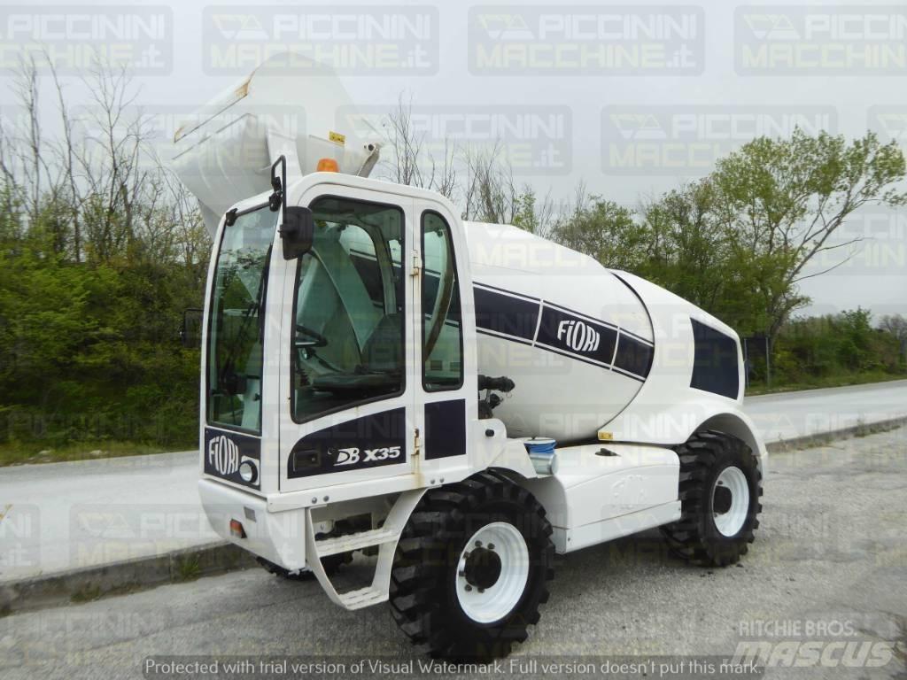 Fiori DBX35 CBV 콘크리트/몰타르 믹서