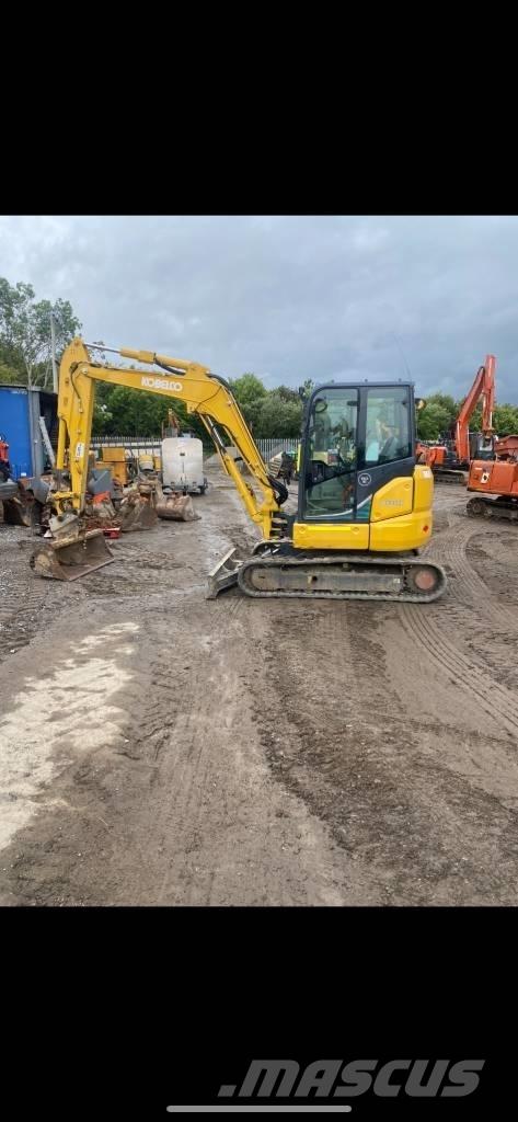  2021 Kobelco SK55 소형 굴삭기 7톤 미만