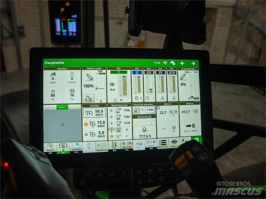 John Deere 6R215 트랙터