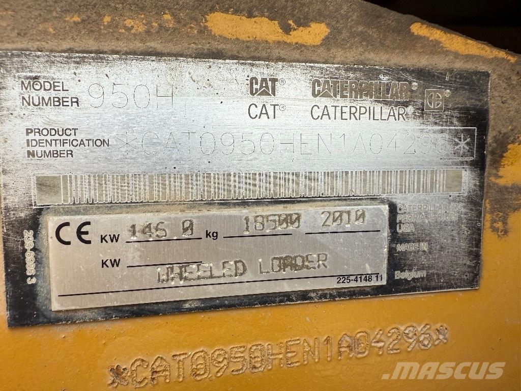 CAT 950 H  휠로우더