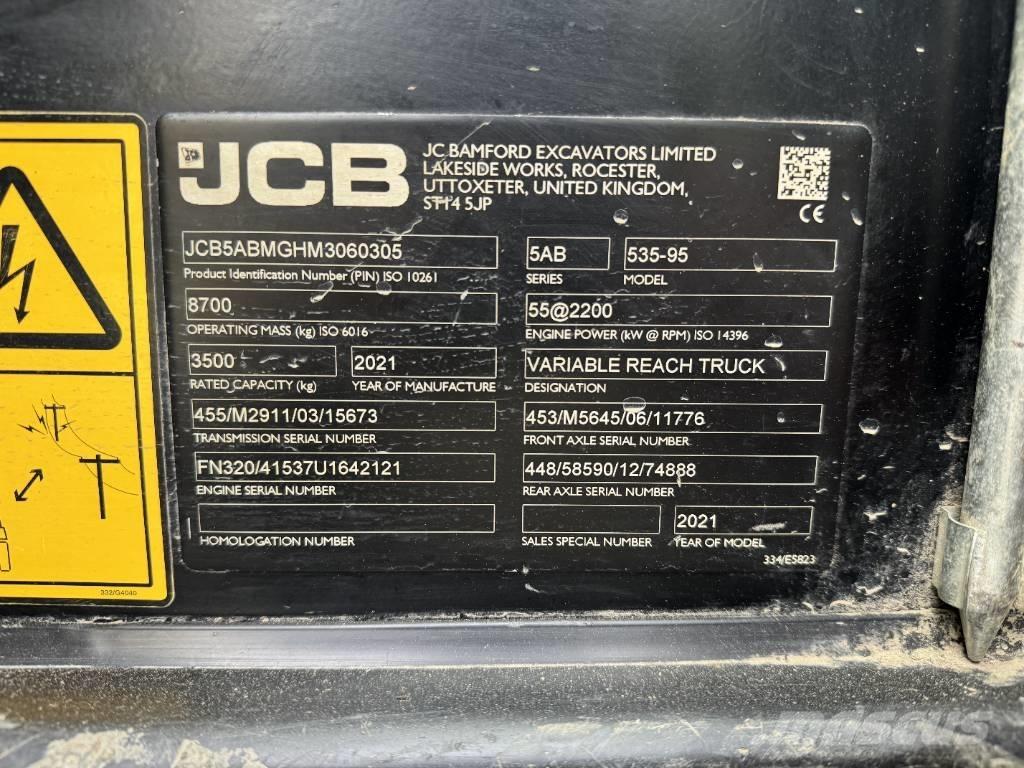 JCB 535-95 텔러 핸들러