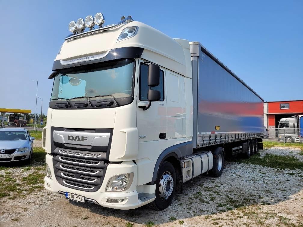 DAF XF 480 FT 트랙터 유닛
