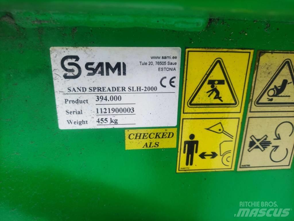 Sami SLH 2300 모래(염화칼슘) 살포기