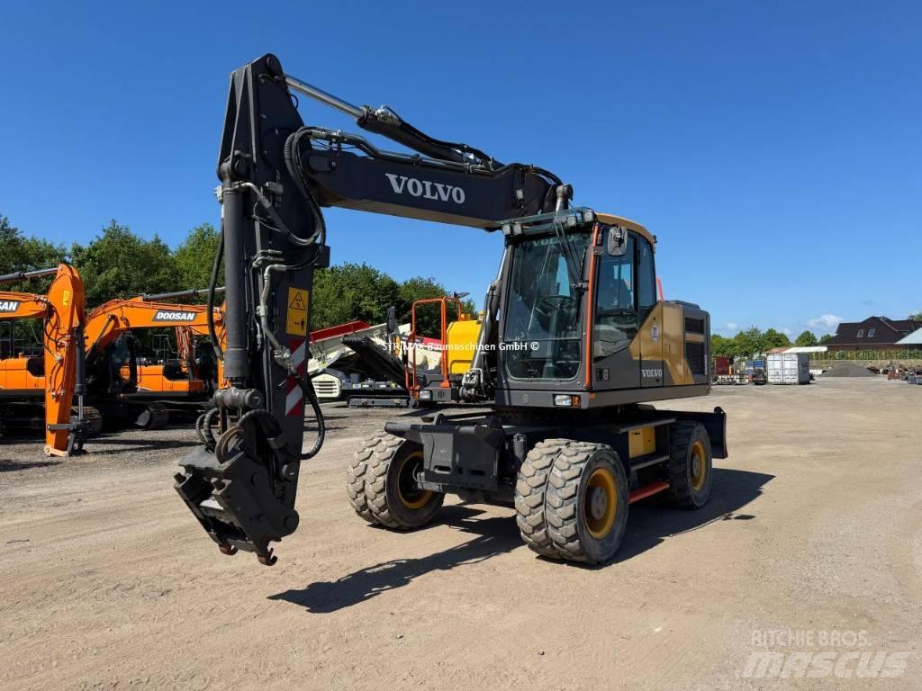 Volvo EW 180 E  휠 굴삭기