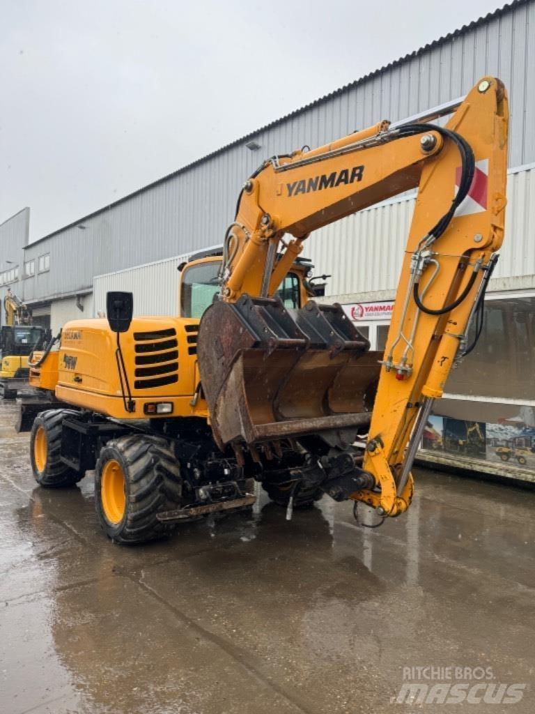 Yanmar B95W (40496)  휠 굴삭기