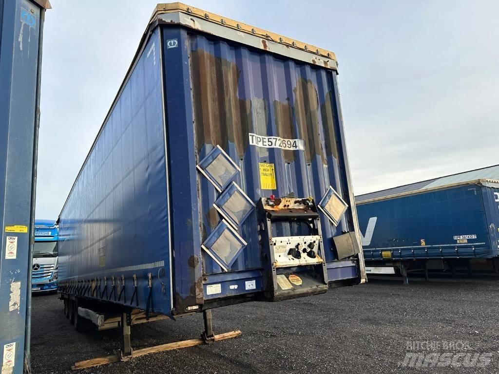 Krone SD MEGA-LINER 커튼사이더 세미 트레일러