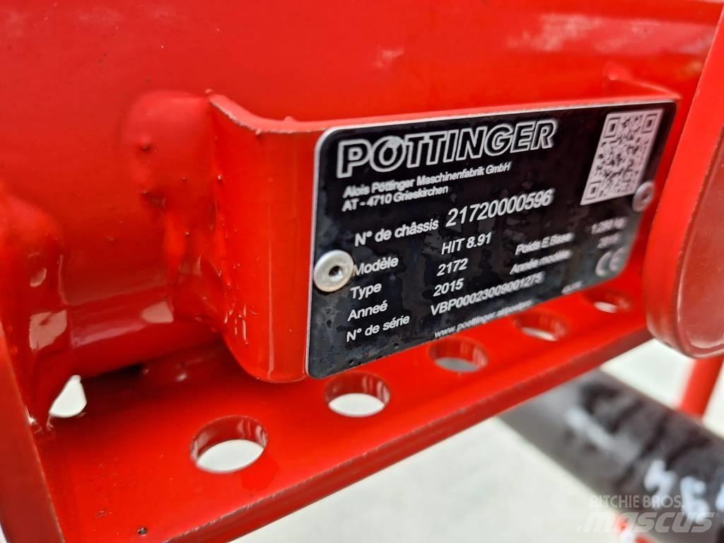 Pöttinger hit8.91 갈퀴 및 테더