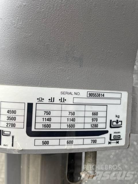 Jungheinrich ERC 216 보행식 리치 지게차