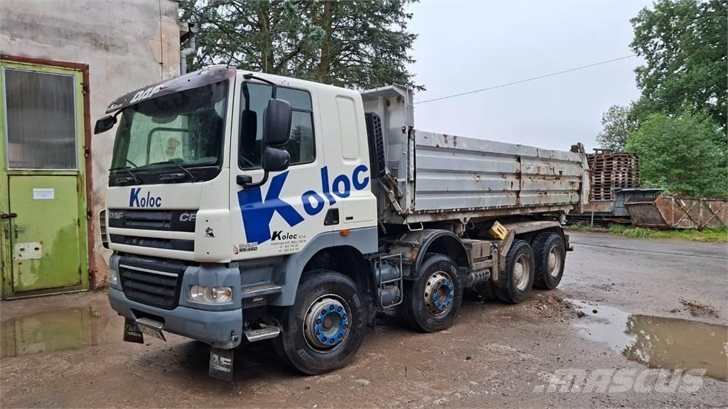 DAF CF 85.460 8X4 플랫베드/드롭사이드 트럭