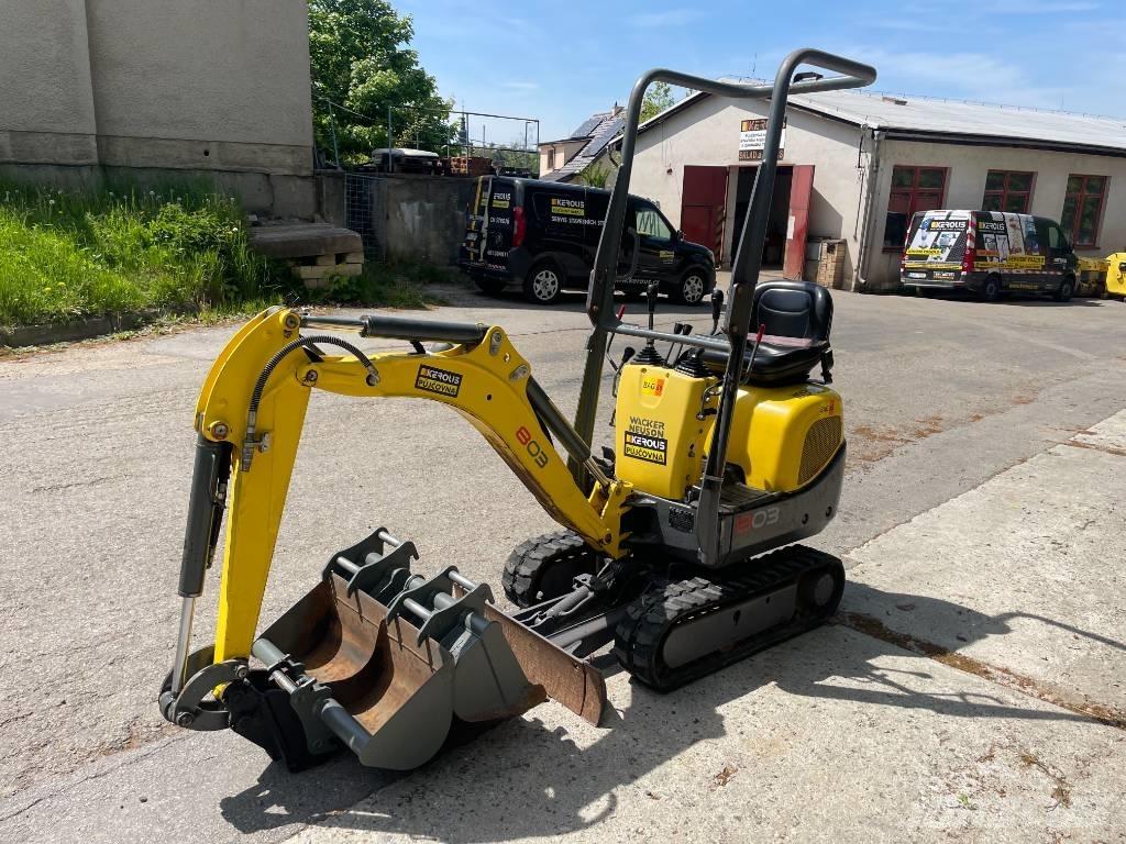 Wacker Neuson 803 소형 굴삭기 7톤 미만