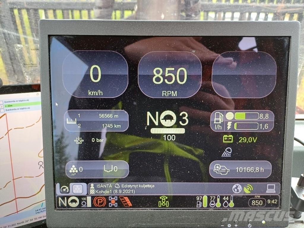 Komatsu 840 TX 원목 포워더