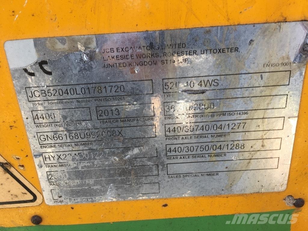 JCB 520-40 텔러 핸들러