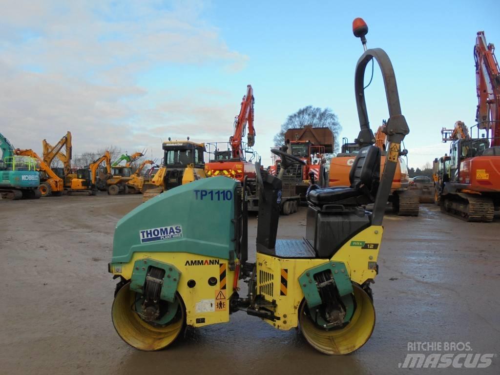 Ammann ARX12 트윈 드럼 롤러