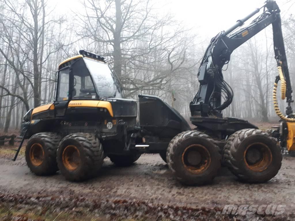 Ponsse Ergo 8W 원목 하베스터