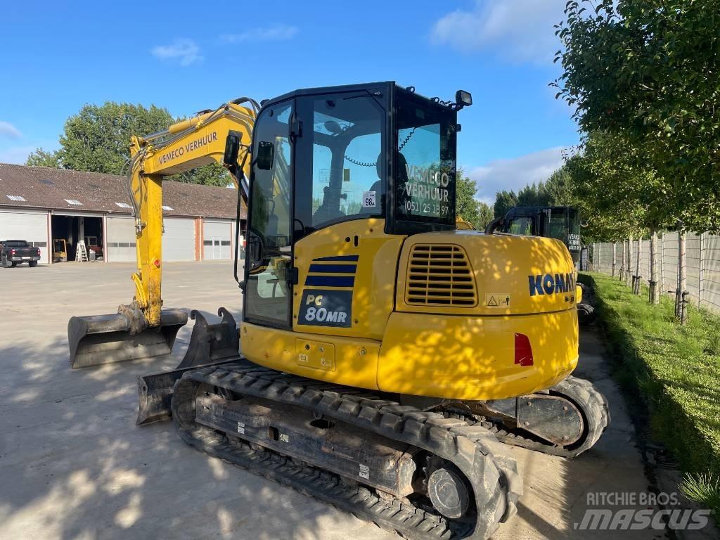 Komatsu PC 80 MR-5 중형굴삭기 7톤-28톤