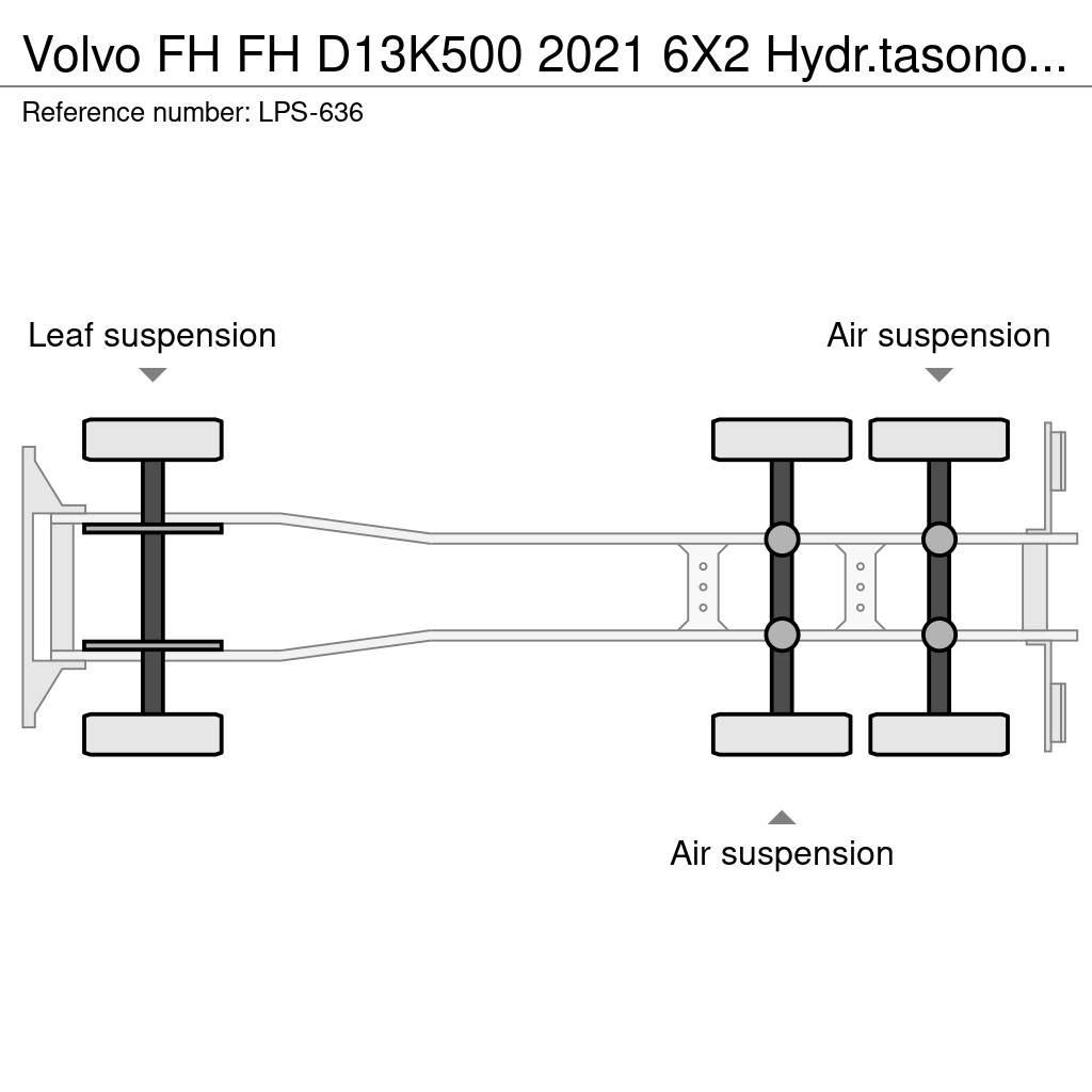Volvo FH 케이블 리프트 탈착식 트럭