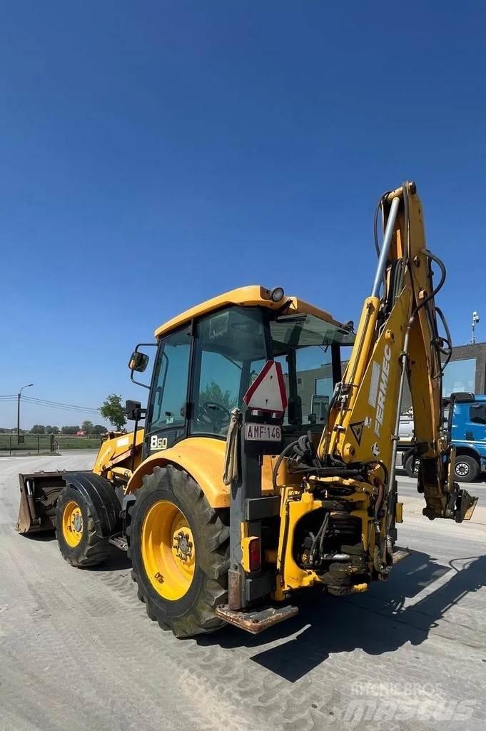 Fermec 860 백호로더