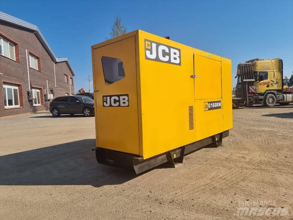 JCB G166 BJD5 디젤 발전기