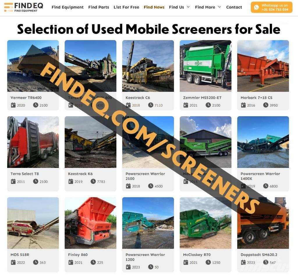 PowerScreen Div. 이동식 선별기