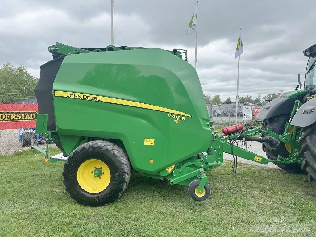 John Deere V461R 원형 곤포기