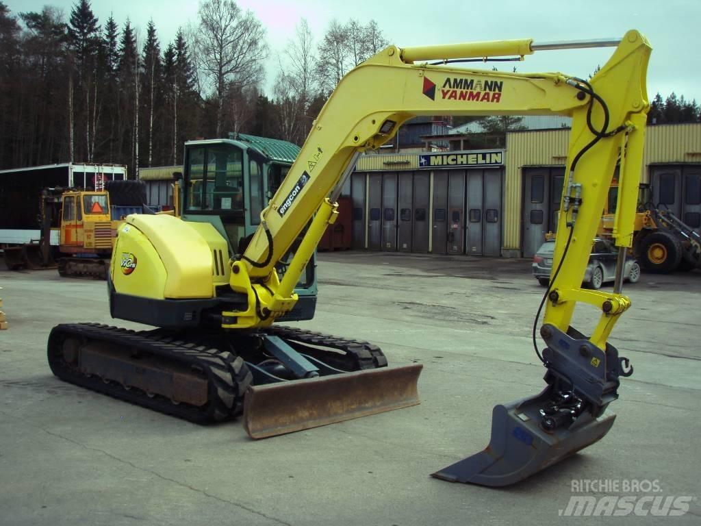Yanmar Vio 75 중형굴삭기 7톤-28톤