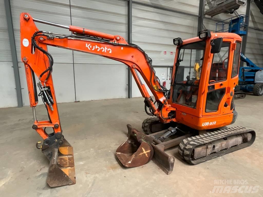 Kubota U 35-3 A 3 소형 굴삭기 7톤 미만