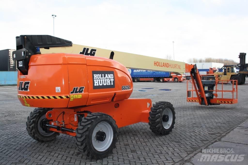 JLG 660 SJ 견인식 전동이동 리프트