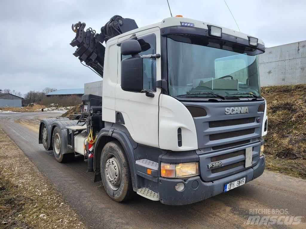 Scania P 380 크레인 트럭