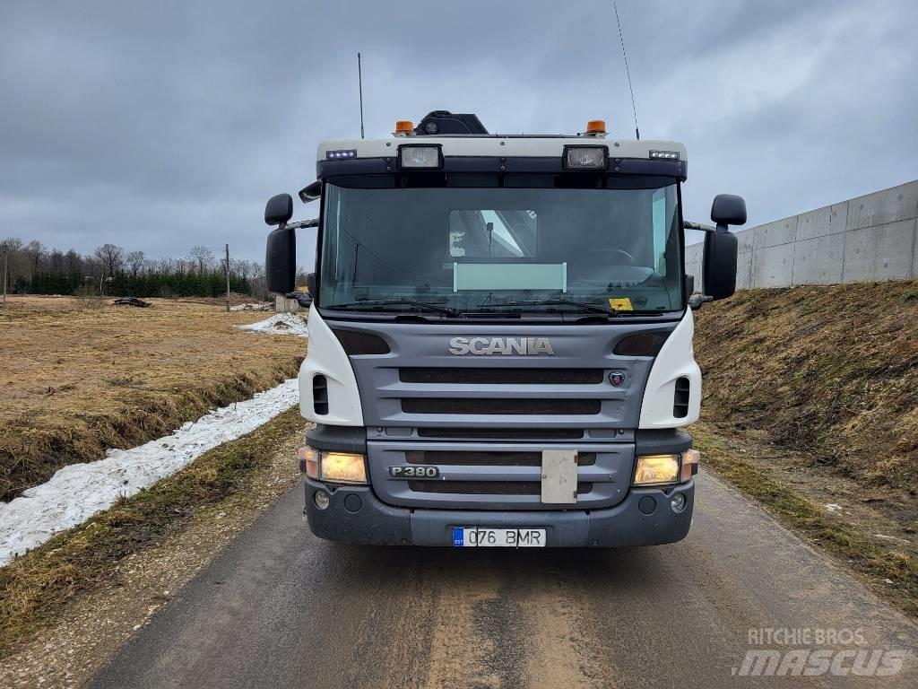 Scania P 380 크레인 트럭