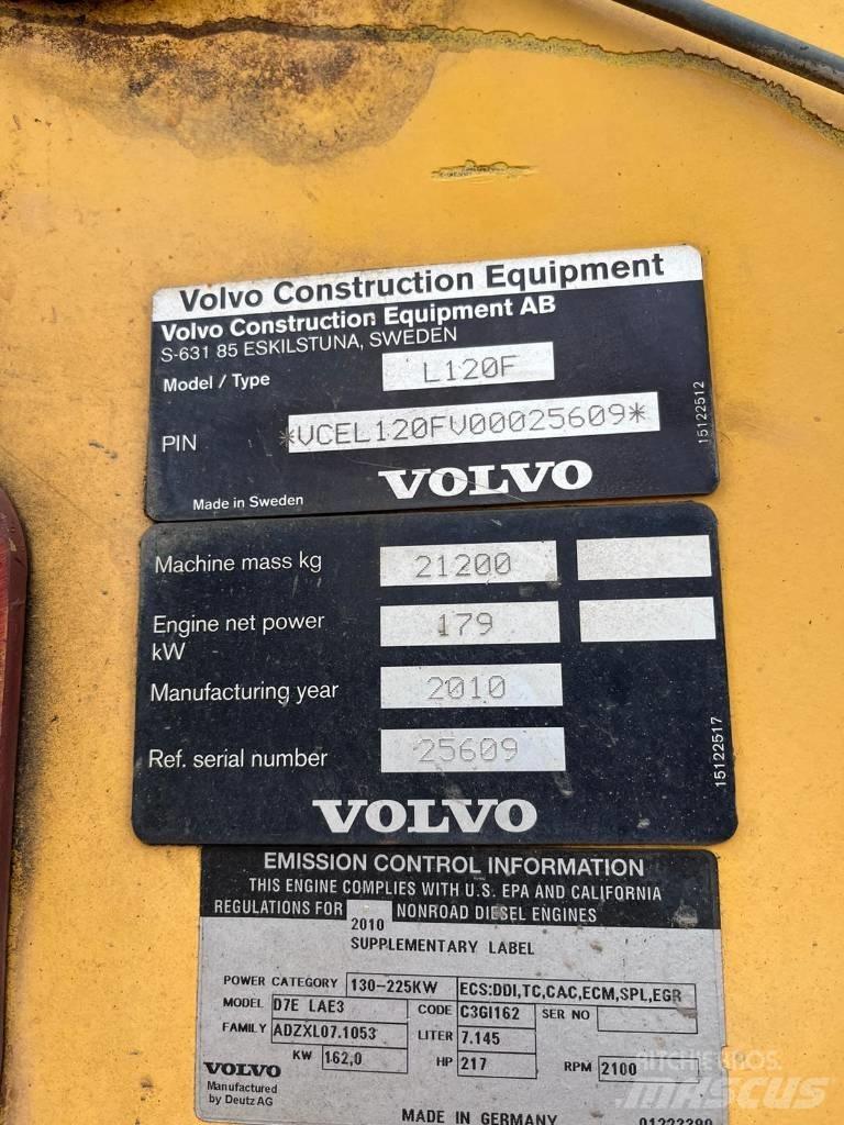 Volvo L 120 F  휠로우더
