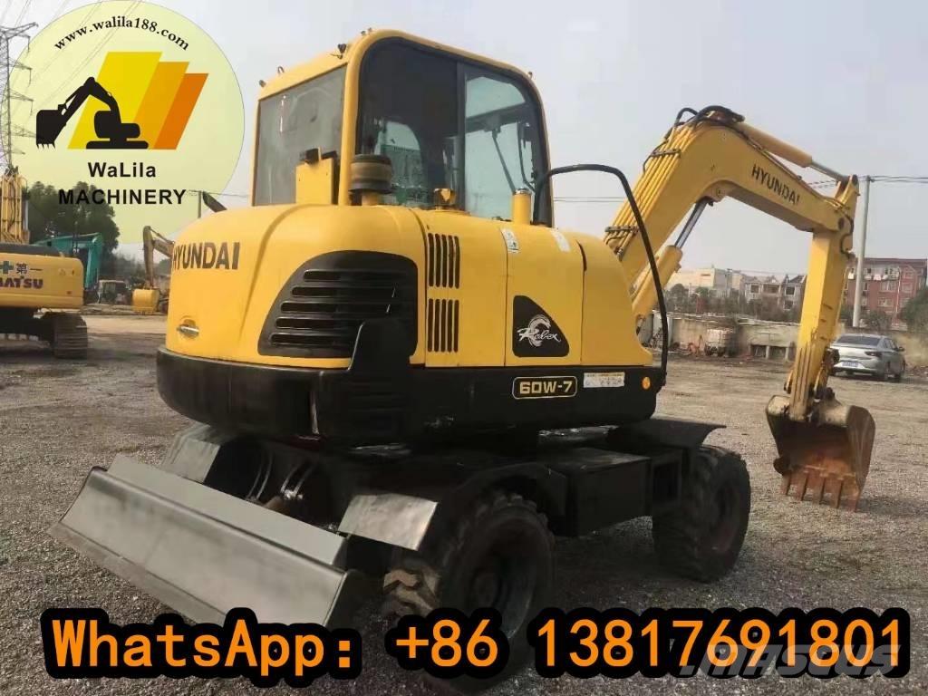 Hyundai 60 W  휠 굴삭기