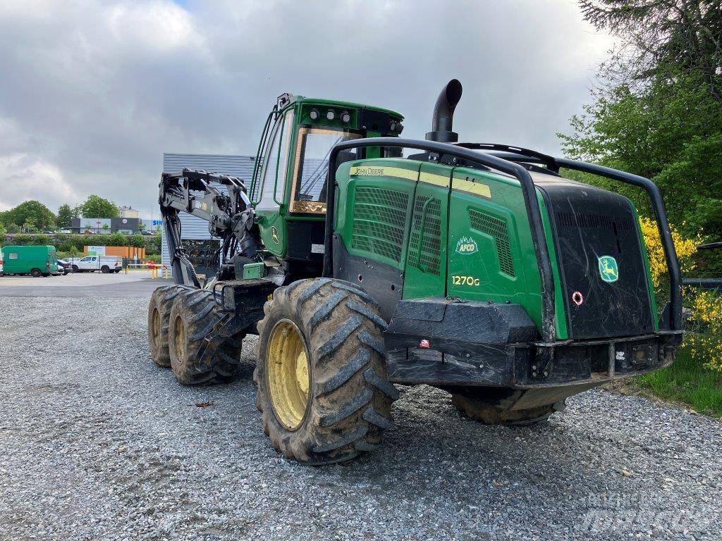 John Deere 1270G 원목 하베스터