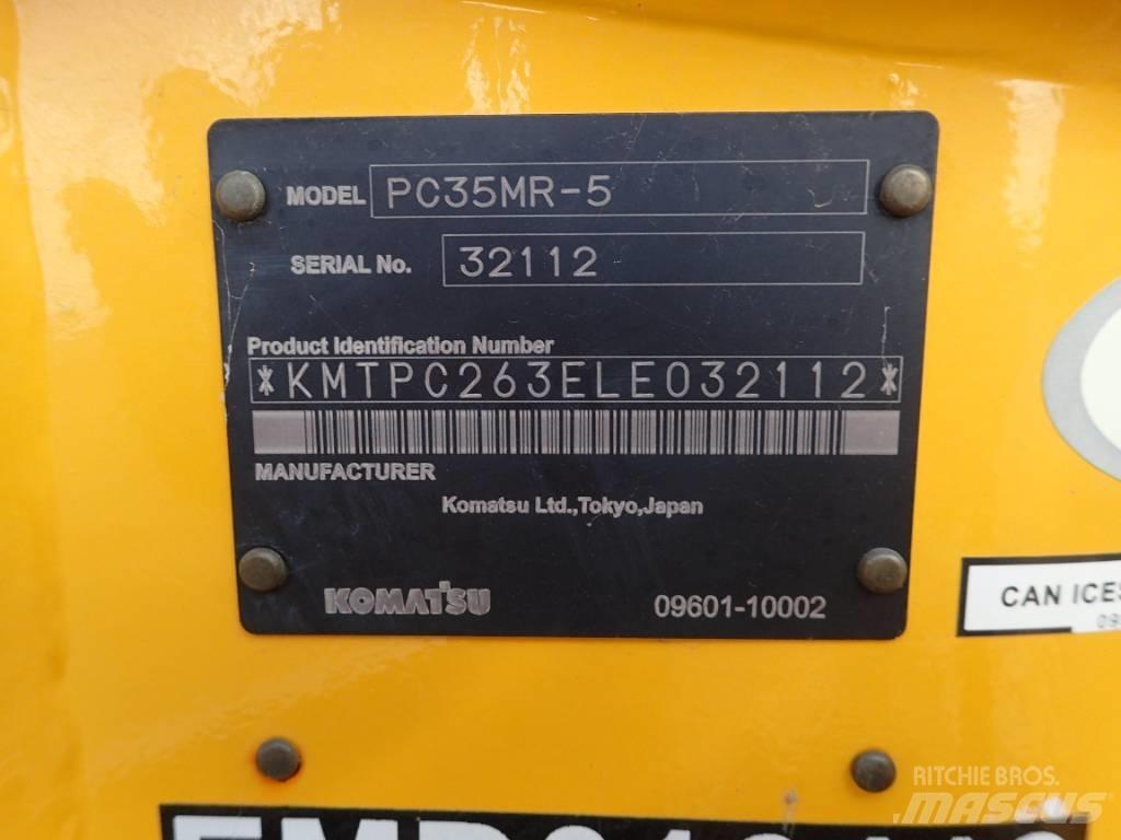 Komatsu PC35MR-5 소형 굴삭기 7톤 미만