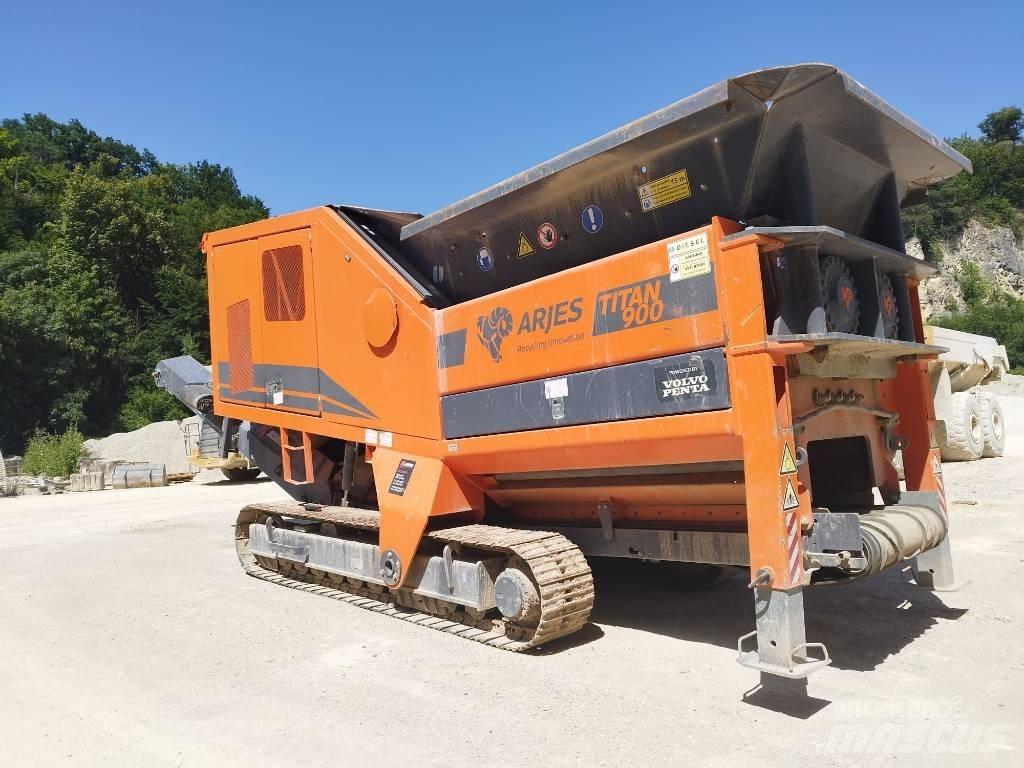 Arjes Titan 900 폐기물 분쇄기
