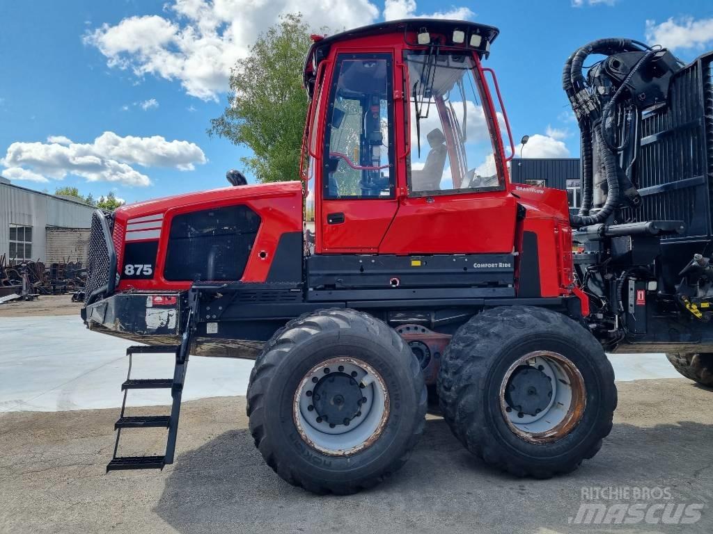 Komatsu 875 원목 포워더
