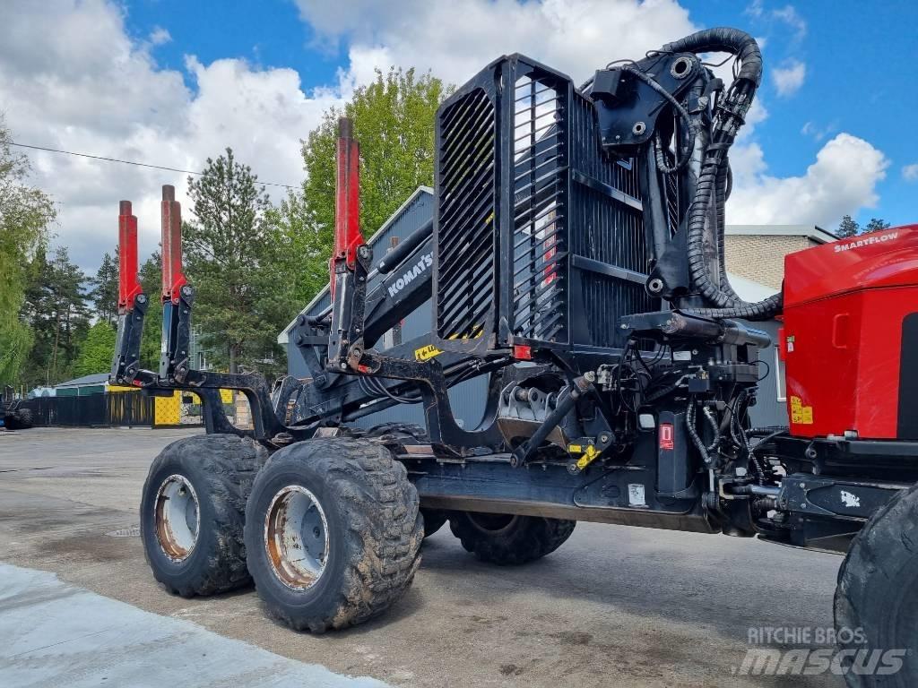 Komatsu 875 원목 포워더