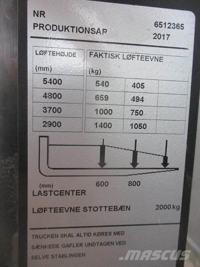 BT SPE 140L 포크리프트