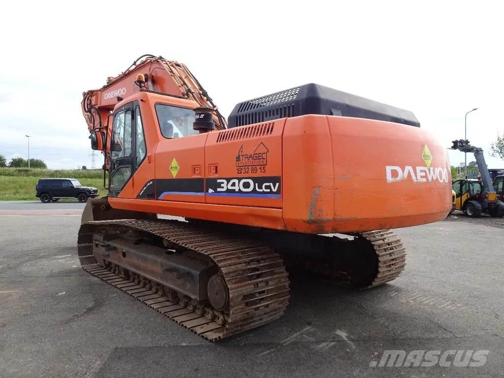 Daewoo 340LC-V 대형 굴삭기 29톤 이상