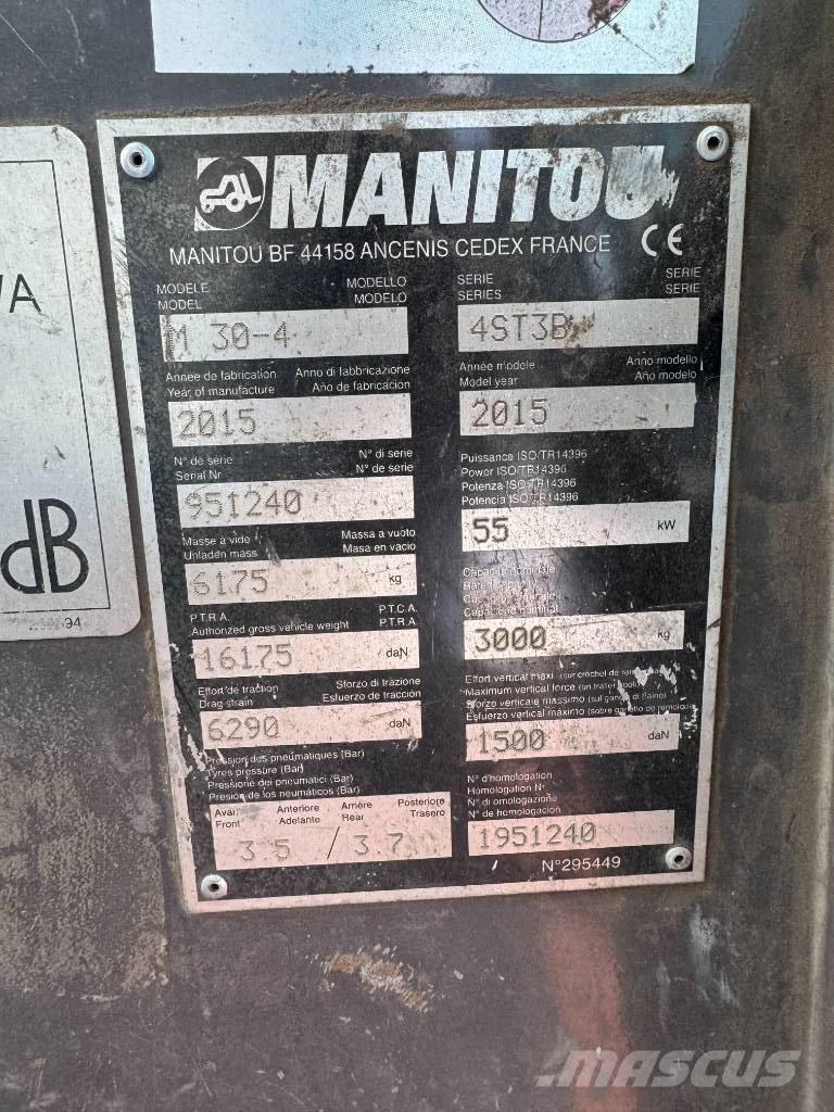 Manitou M 30.4 디젤 지게차