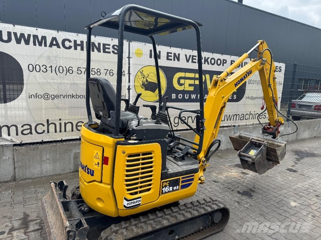 Komatsu PC 16 R-3HS 소형 굴삭기 7톤 미만