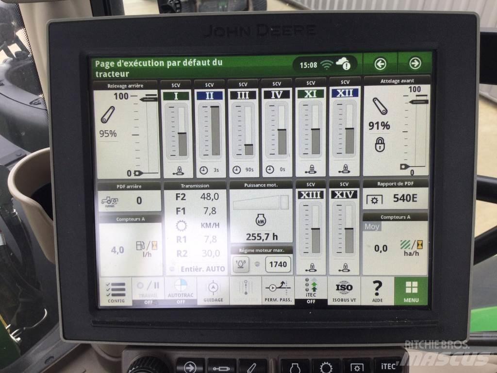 John Deere 6R155 트랙터