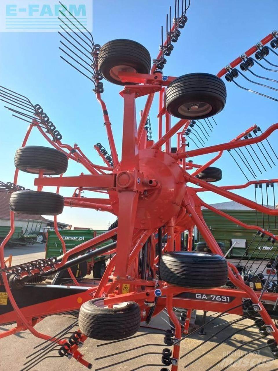 Kuhn ga 7631 갈퀴 및 테더
