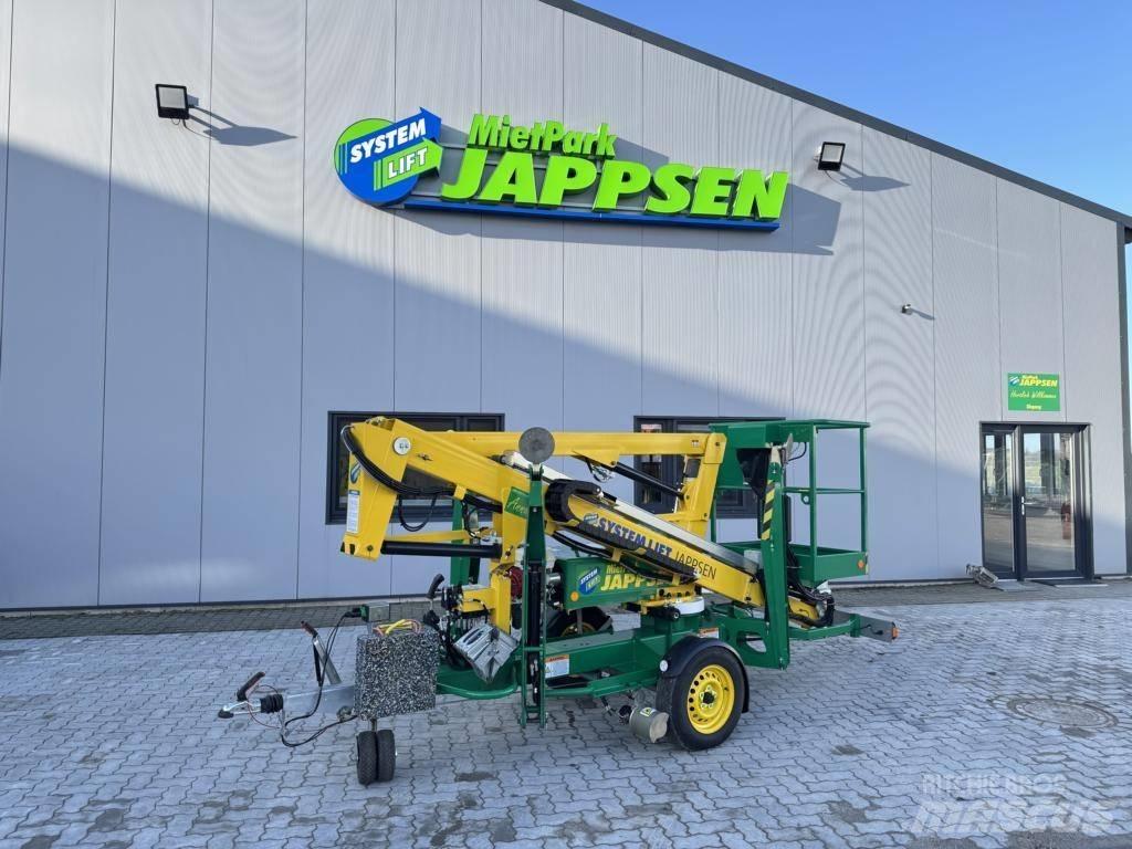 Niftylift 120 T 트레일러 탑재 고소작업대