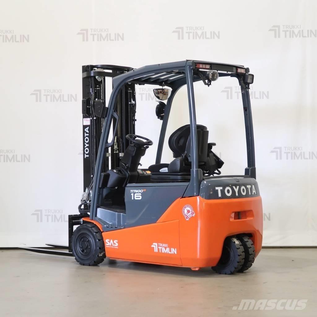 Toyota 8FBE16T 전동 지게차
